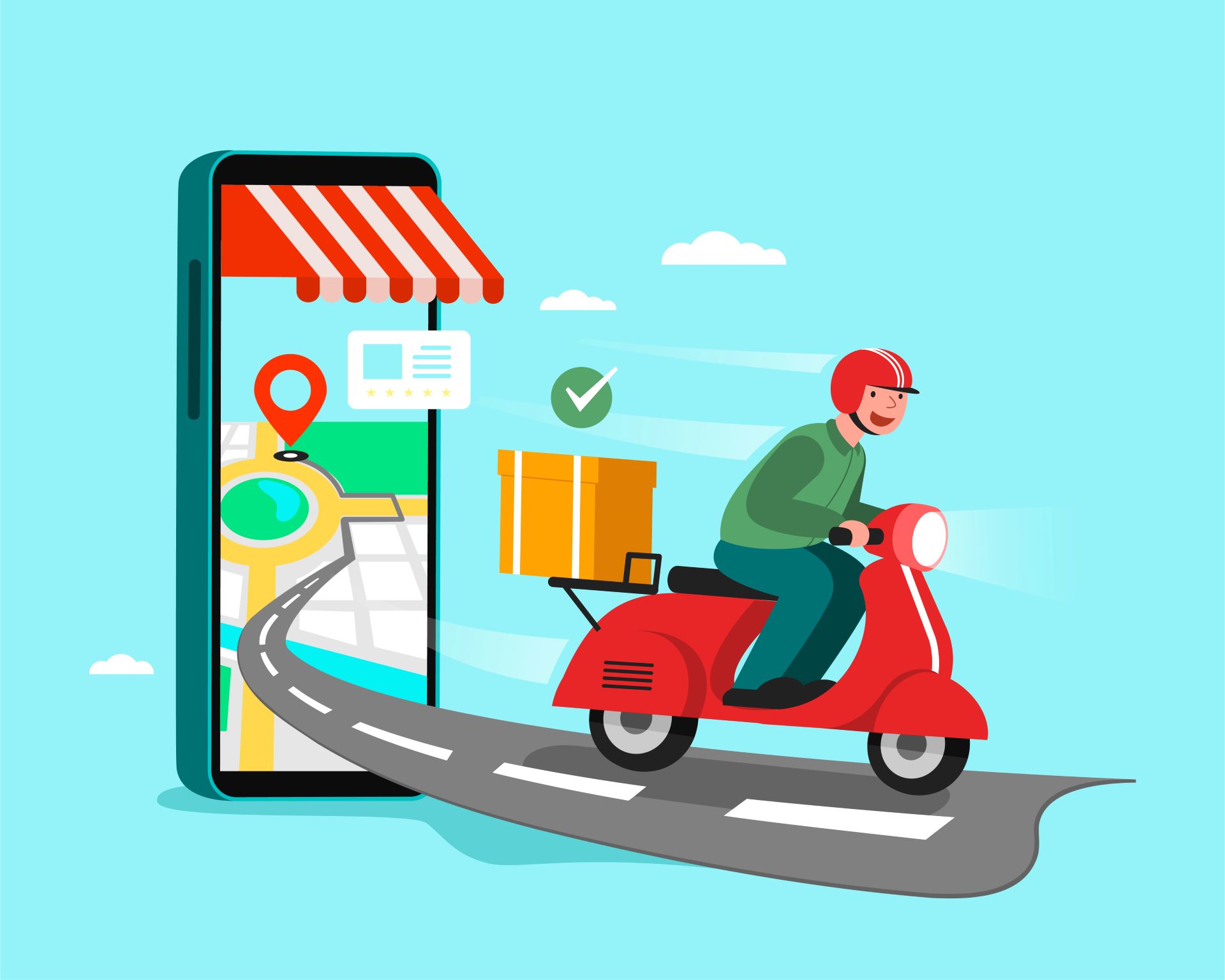 Delivery Aces Lefkada
